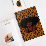 African American Tribal Spiral Notebook - Featuring Essence