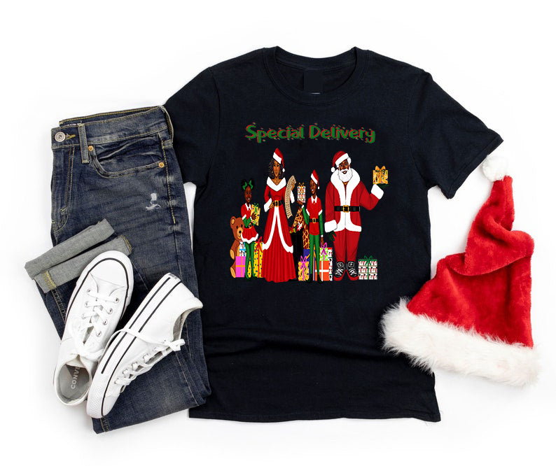 Adult Unisex Santa's Crew Tee