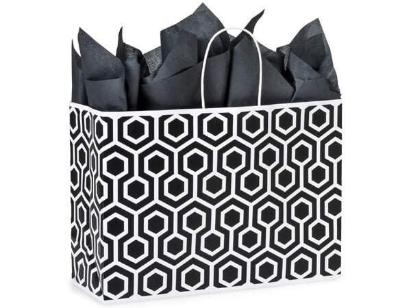 Black and White Geometric Gift Bags