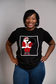 Adult Unisex Ken, The Black Santa Shirt - Buy One Get One 50% Off