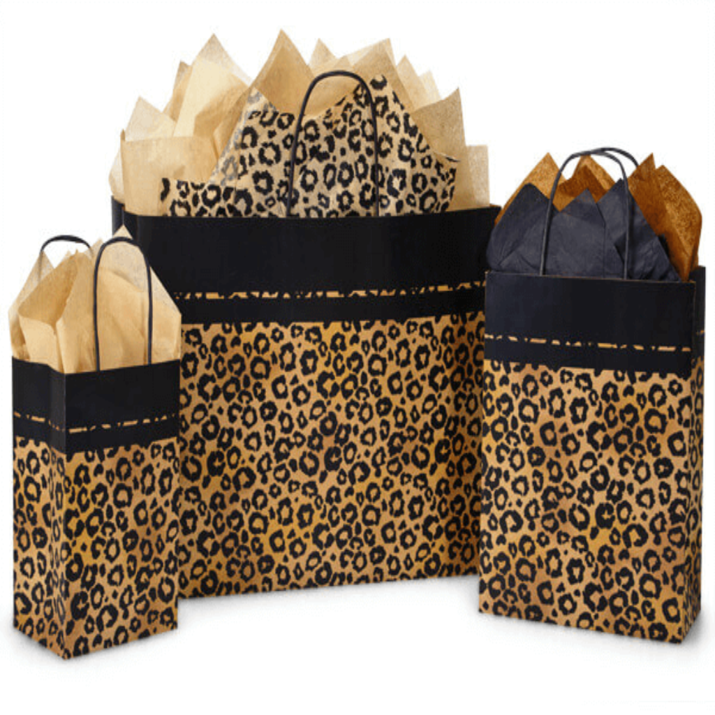Leopard Print Gift Bag
