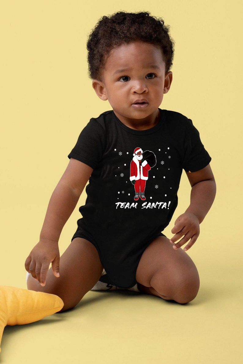 Infant Team Santa Rib Bodysuit (NB-12M)