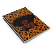 African American Tribal Spiral Notebook - Featuring Essence