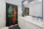 I Am King, Black Shower Curtains