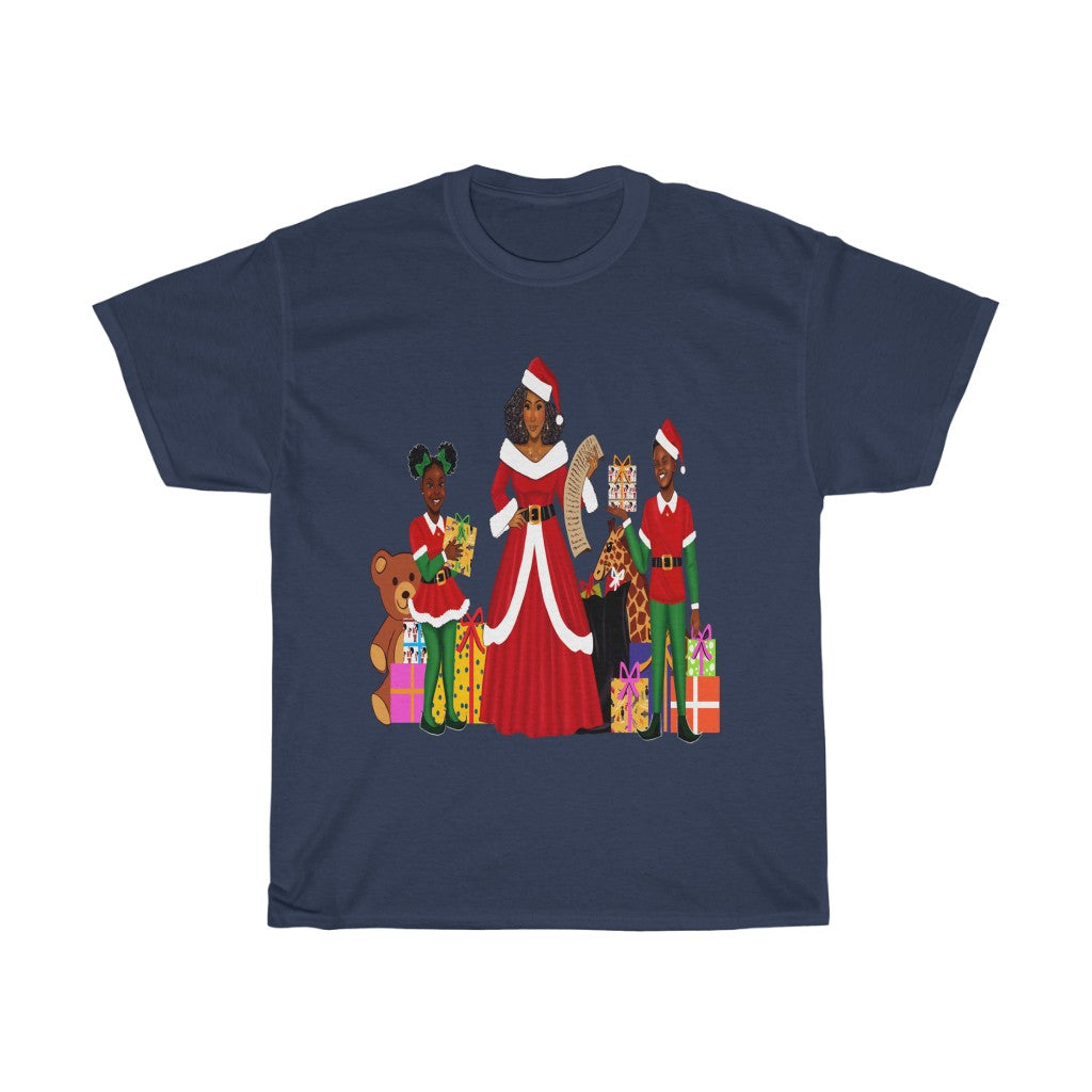 Adult Unisex Holiday Magic Tee – Mah Melanin