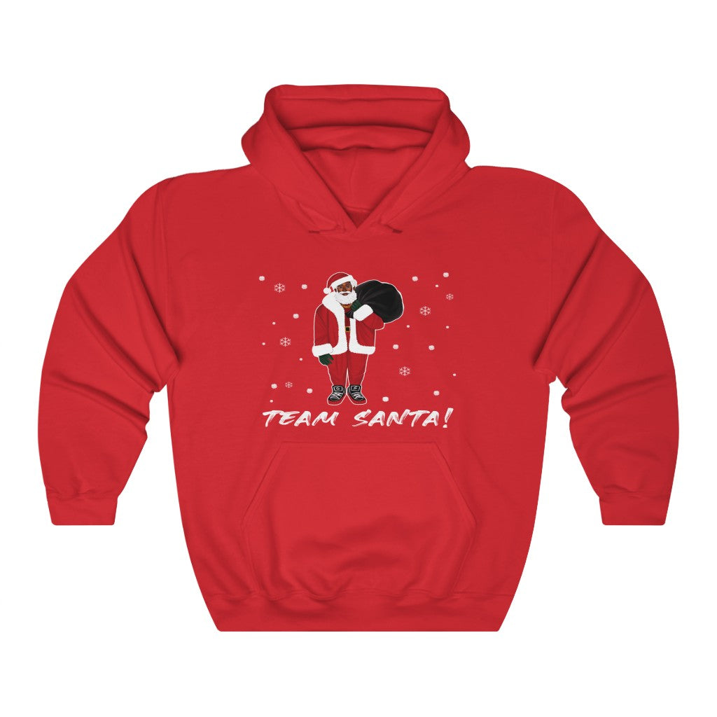 Adult Unisex Team Santa Hoodie (S-5XL)