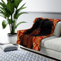Regal Sherpa Fleece Blanket Featuring Essence