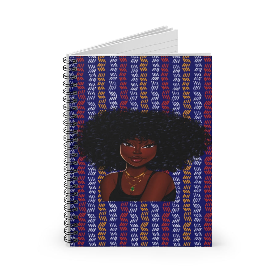 African American Royalty Spiral Notebook - Featuring Essence