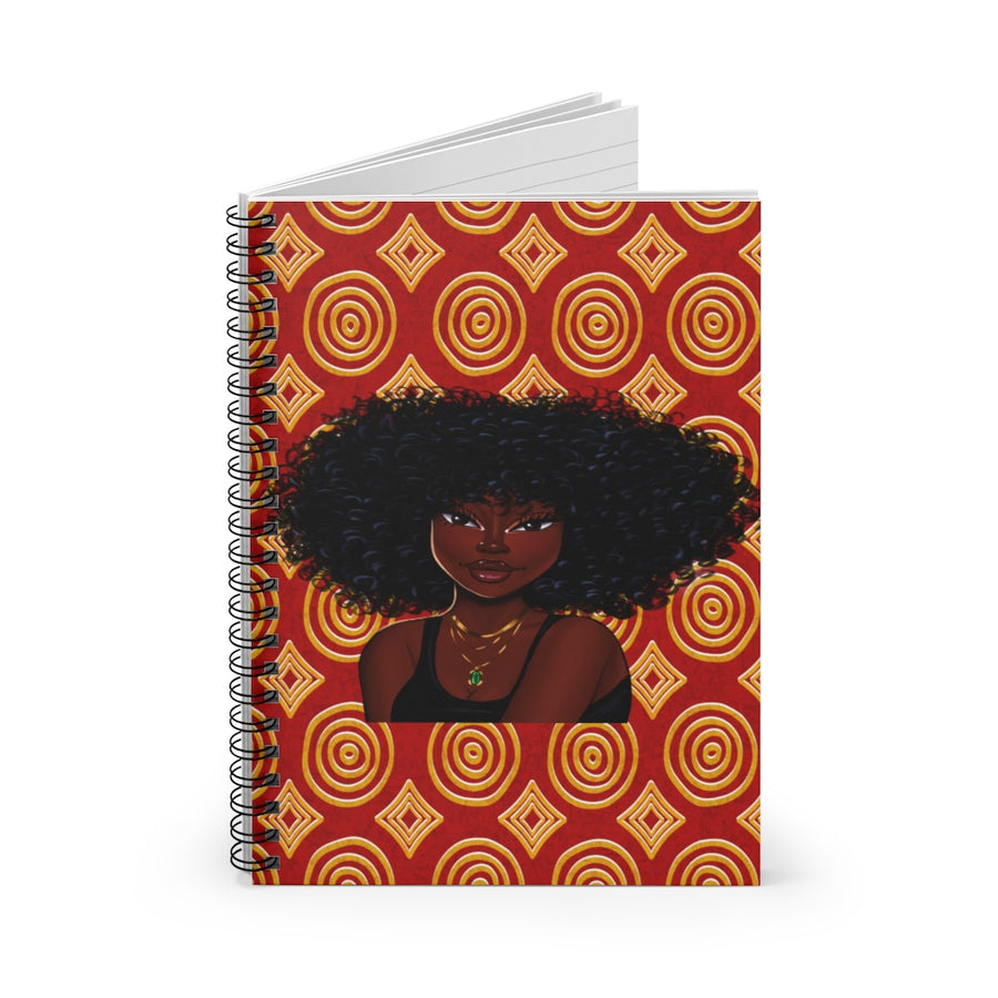 African American Regal Spiral Notebook - Featuring Essence