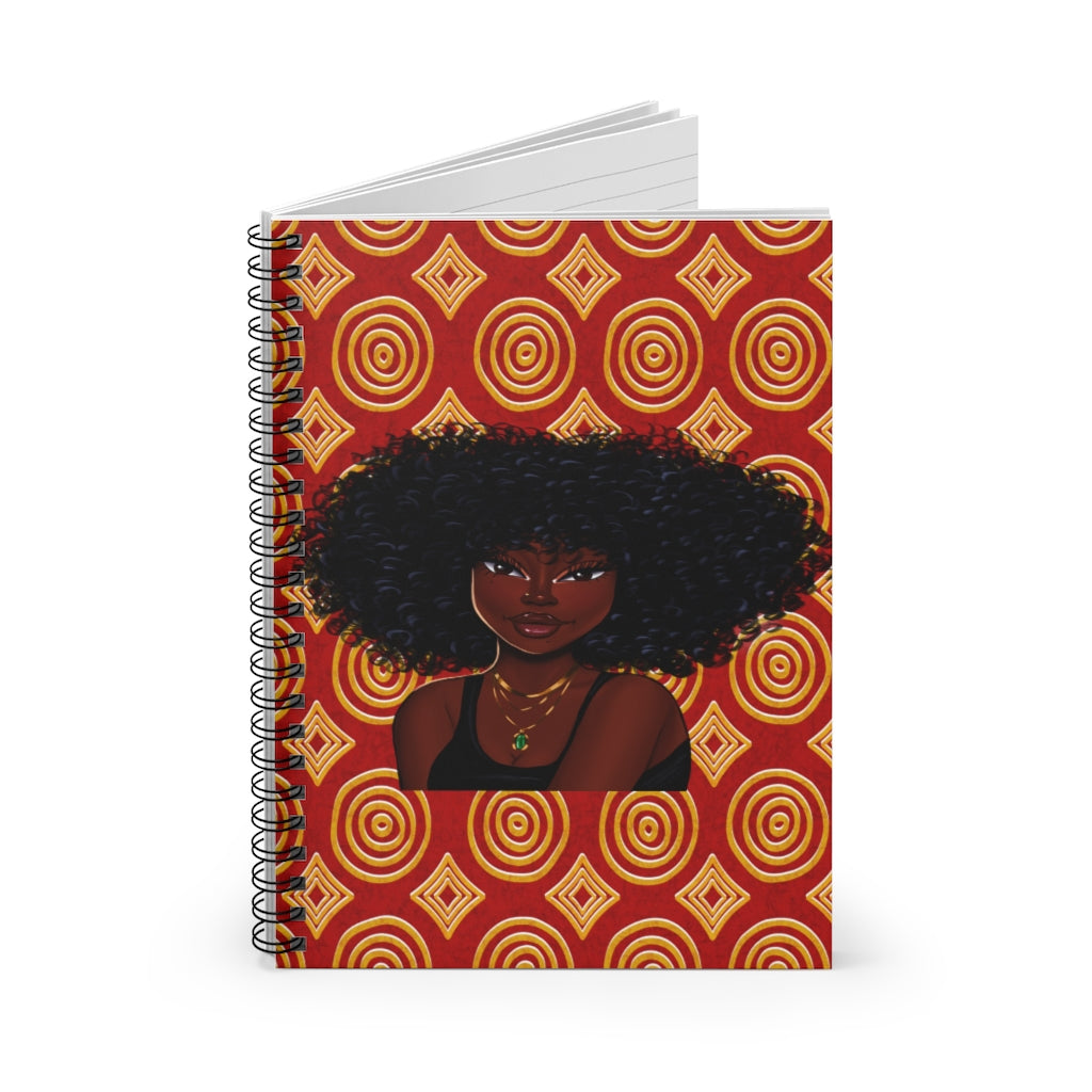 African American Regal Spiral Notebook - Featuring Essence