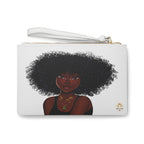African American Vegan Leather Clutch