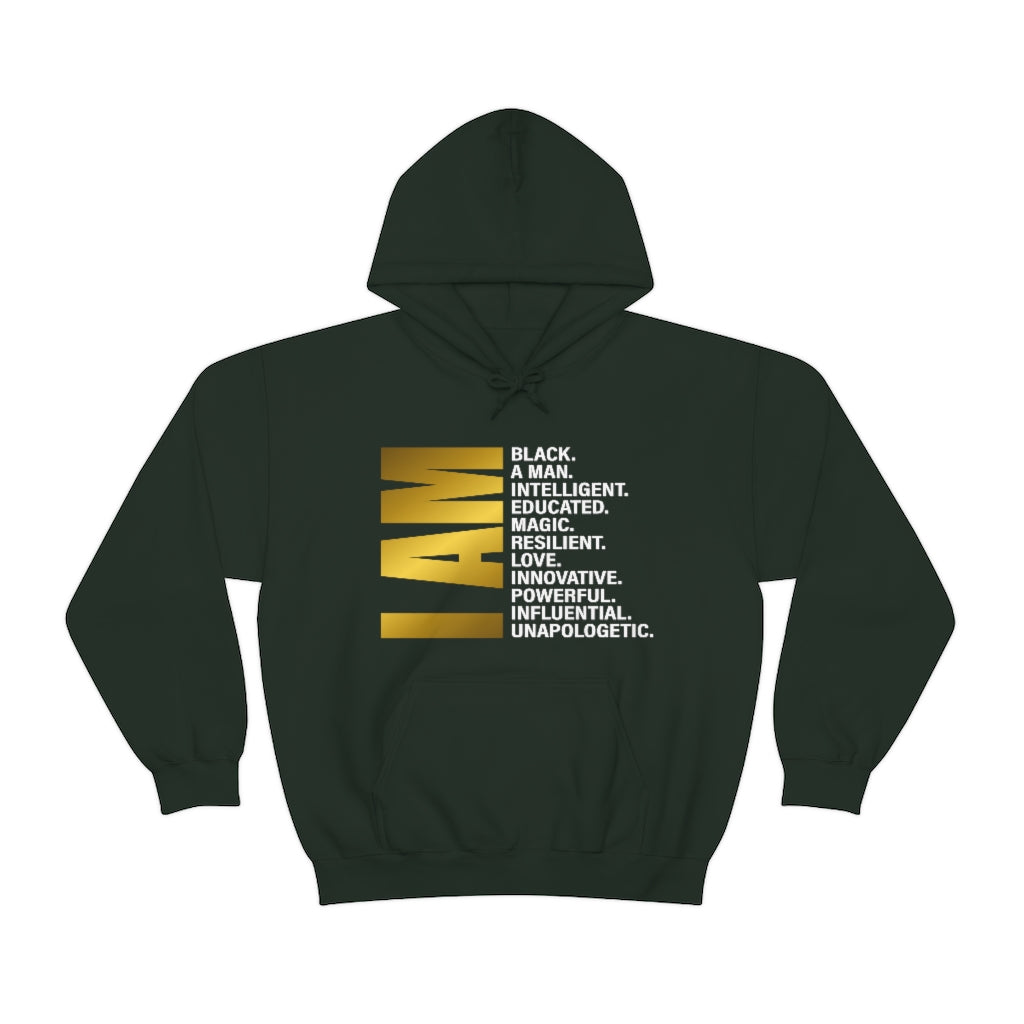 Adult Unisex Resilient Man Hoodie