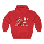 Adult Unisex Santa's Crew Hoodie (S-5XL)