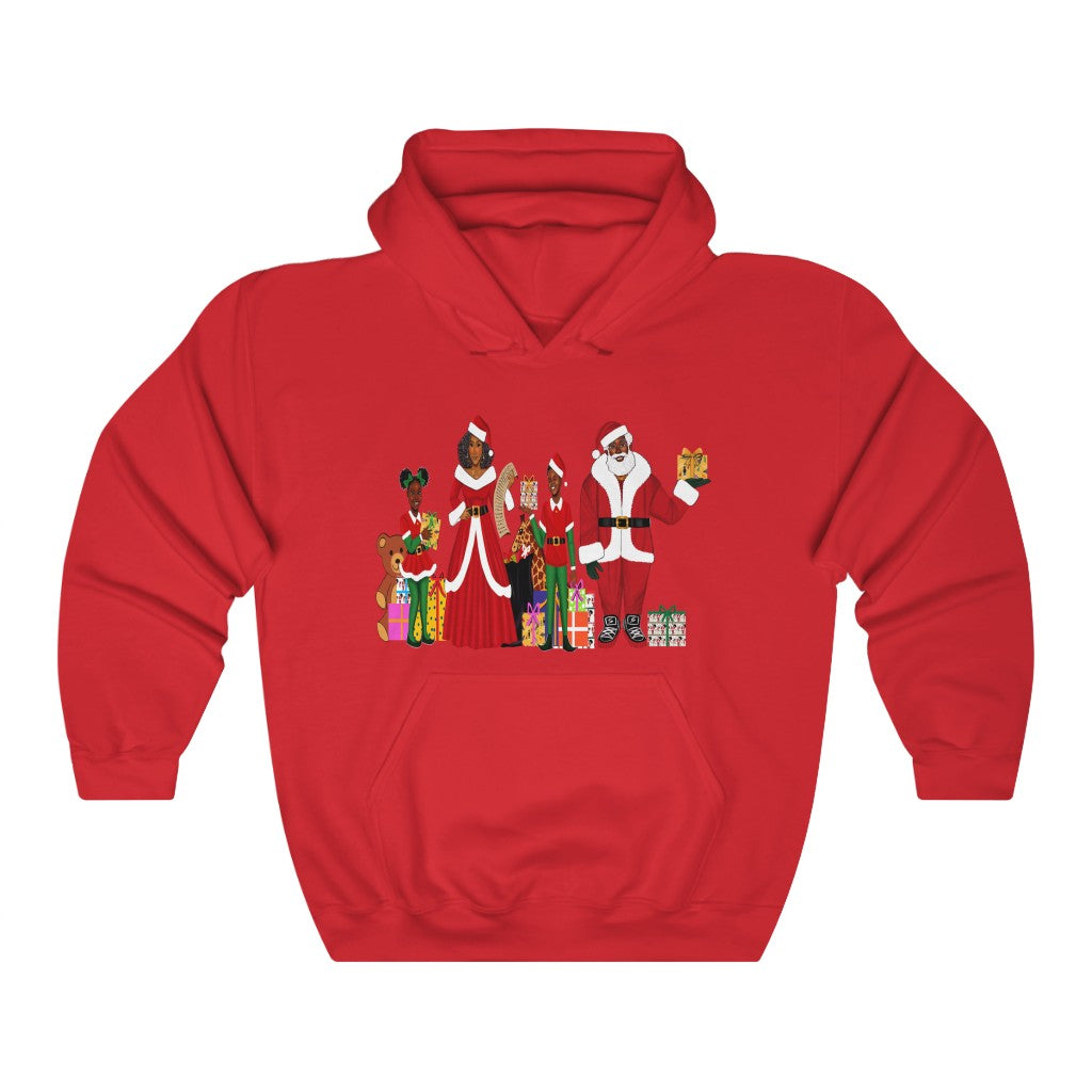 Adult Unisex Santa's Crew Hoodie (S-5XL)