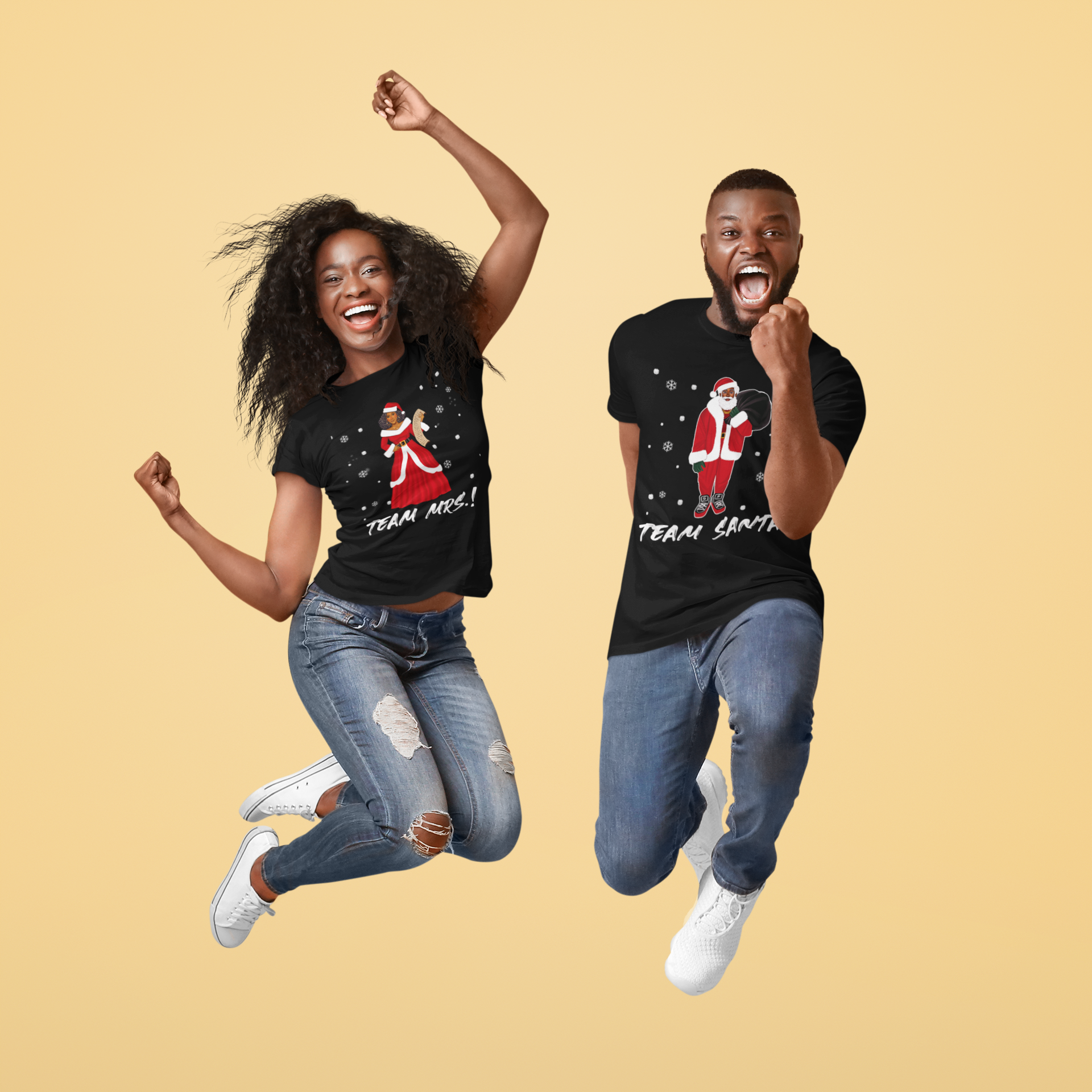 Adult Unisex Team Santa Tee